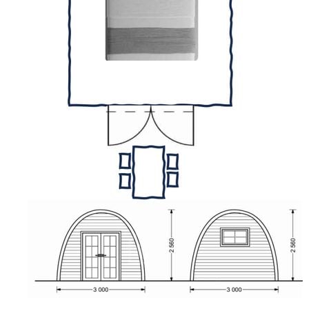 Tiny house 2 persone - POD insolito ( 1 o 2 persone )
