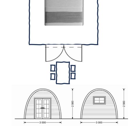 Tiny house 2 persons - Unusual POD ( 1 or 2 people )