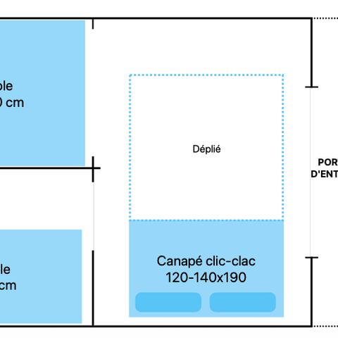 SISTEMAZION ATIPICHE 5 persone - POD insolito ( da 1 a 5 persone )