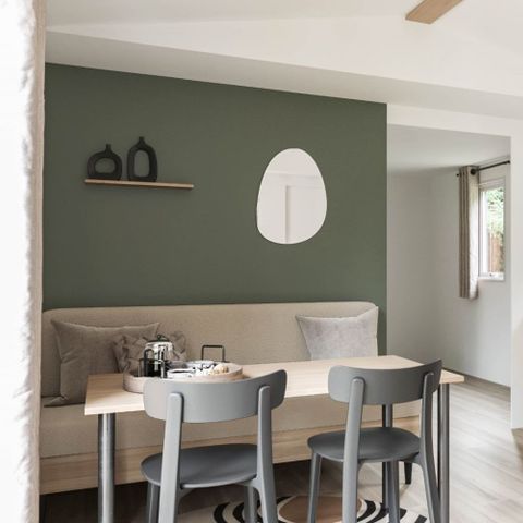 BUNGALOW 4 personnes - CONFORT 2 chambres 4 personnes clim PMR