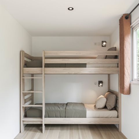 Mobile home 4 persons - CONFORT 2 bedrooms 4 people PMR air-conditioning