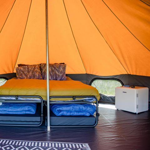 Zelt 4 Personen - Glamping Glockenzelt 2/4-Bett