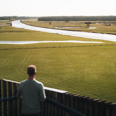 STAANPLAATS - Privé-sanitair kampeerplaats (250m2) 10 Ampère