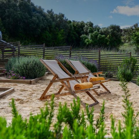 Tente en toile et en bois 2 personnes - Lodge Family