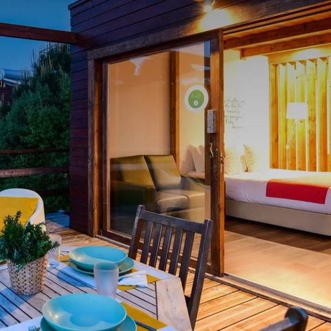 BUNGALOW 2 persone - Legno compatto