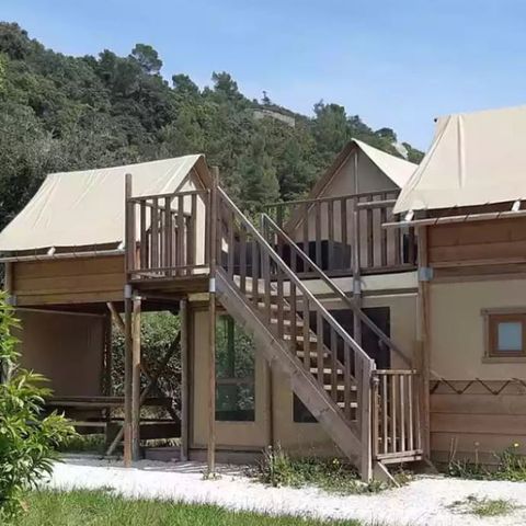 TENT 6 people - Tent Lodge Tilleul 3ch 6 pers