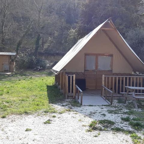 Tent 3 persons - Tent Lodge Chêne PMR 1ch 3 pers