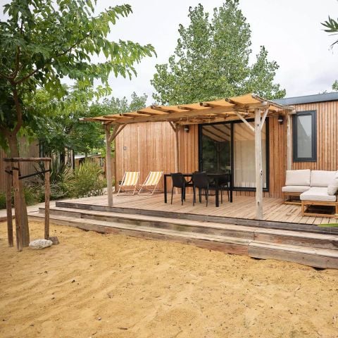 Mobile home 4 persons - Cottage Roussane 3 Rooms 4 People Air-conditioned + TV 2sdb