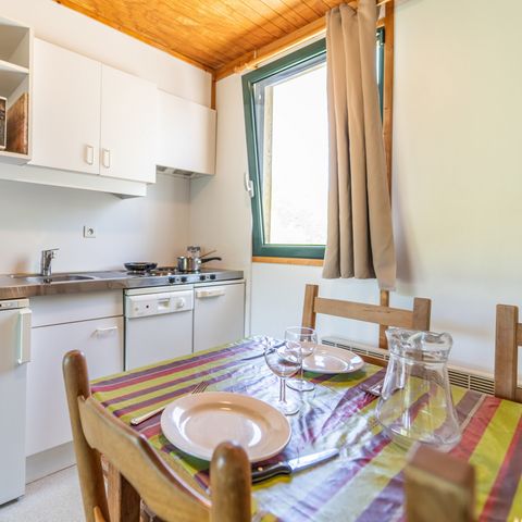 Chalet 6 Personen - Chalet in HARMONIE mit der Natur - 31m² - 2 Zimmer mit Flussblick