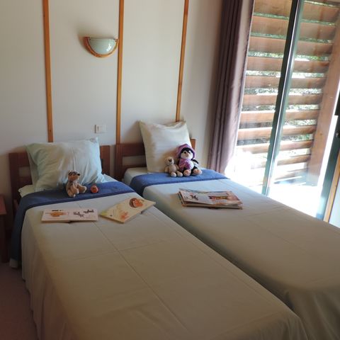 CHALET 6 persone - Chalet in ARMONIA con la natura - 31m² - 2 camere da letto con vista sul fiume