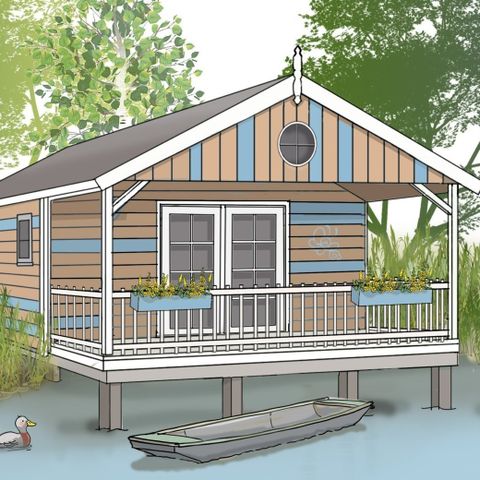 BUNGALOW 5 personas - Mariposas Venhuis