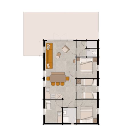 ALBERGUE 6 personas - Woezel & Pip Babylodge