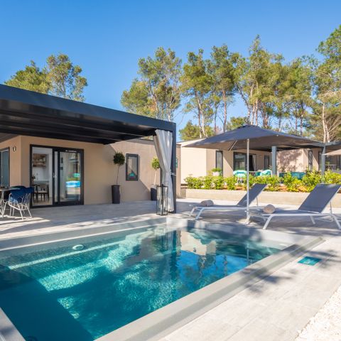 Mobile home 4 persons - Amber Sea Luxury Holiday Home with private pool