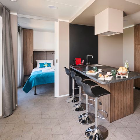 Mobilheim 4 Personen - Luxus-Ferienhaus