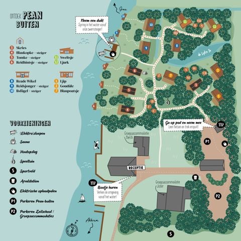 ALBERGUE 6 personas - Albergue acuático Blaukopke