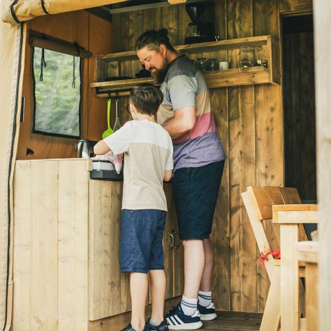 SISTEMAZION ATIPICHE 2 persone - Tenda lodge sopraelevata