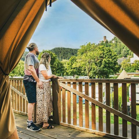 AUßERGEWÖHNLICHE UNTERKUNFT 2 Personen - Erhöhte Zelt-Lodge