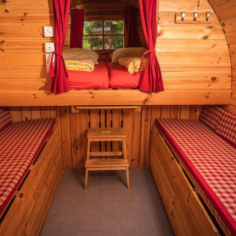 AUßERGEWÖHNLICHE UNTERKUNFT 4 Personen - Finkota Camping Fass