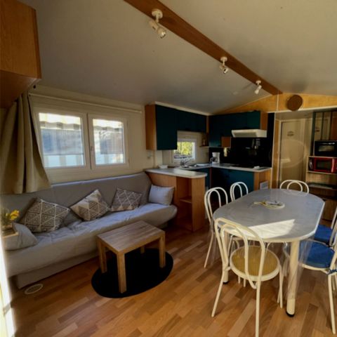 Stacaravan 6 personen - Stam