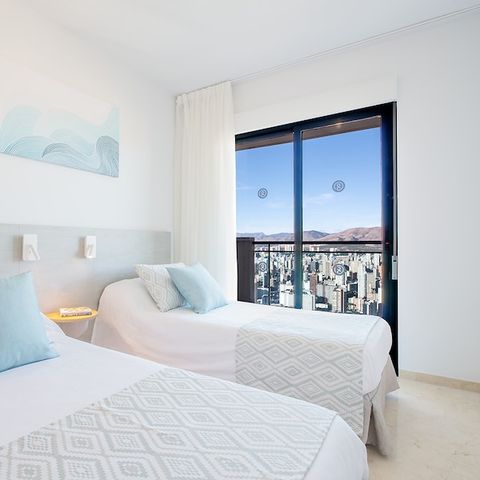 APARTMENT 5 people - Flat 5 people - 2 bedrooms - balcony - Panoramic view