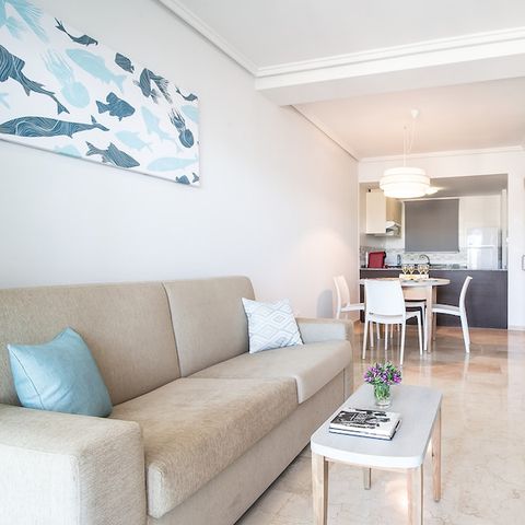 Apartment 5 persons - Flat - 2 bedrooms - Balcony - Panoramic view