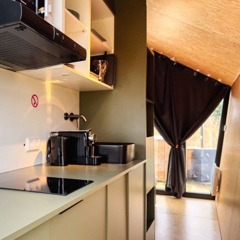 Tiny house 2 persons - With hot tub