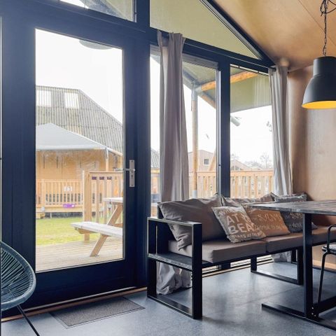 TENDA IN TELA E LEGNO 4 persone - Loggia