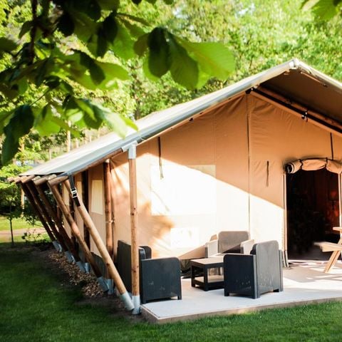 CANVAS AND WOOD TENT 5 people