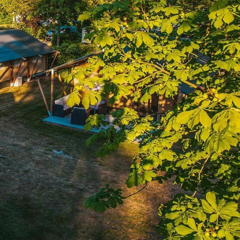 TENDA IN TELA E LEGNO 5 persone