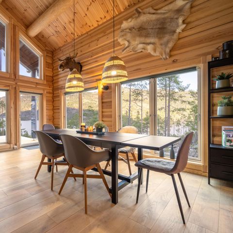 MAISON 6 personnes - Moose Lodge avec sauna et vue sur l'eau