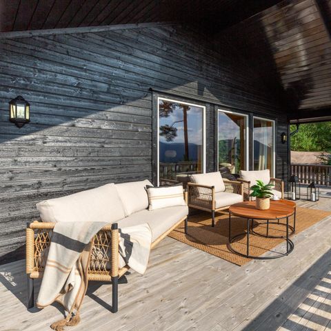 HOUSE 9 people - Verhøf Hytte With Sauna & Hot Tub