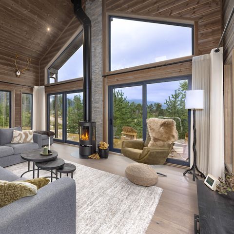 CASA 6 persone - Saga Hytte con sauna, vasca idromassaggio e vista sull'acqua