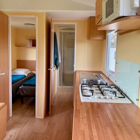 Mobile home 4 persons - Mobilhome confort - 22 m² - 2 bedrooms without TV