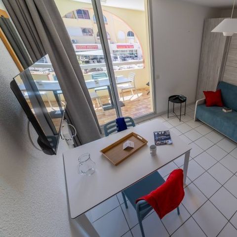 Wohnung 4 personen - "Vue port" - 1 Zimmer - Empfang von Babybett nicht möglich
