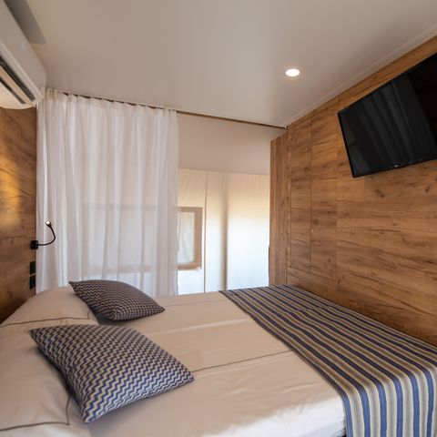 TIENDA DE CAMPAÑA 4 personas - Tienda safari de dos dormitorios (2+2)