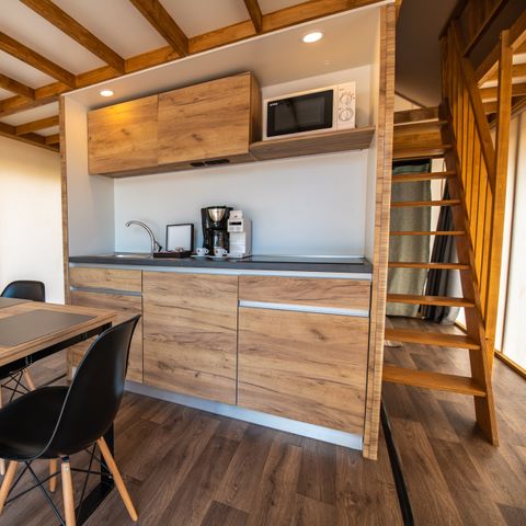 Zelt 4 Personen - Premium-Safari-Loft-Zelt mit zwei Schlafzimmern (2+2)