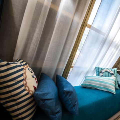 Zelt 4 Personen - Premium Lodge-Zelt mit zwei Schlafzimmern (2+2)