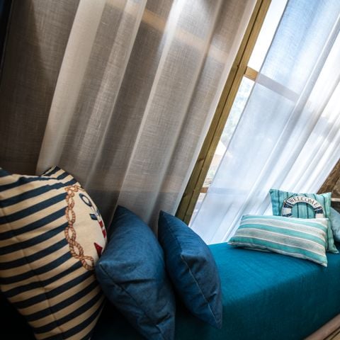 TENDA DA CAMPEGGIO 4 persone - Tenda lodge premium con due camere da letto (2+2)