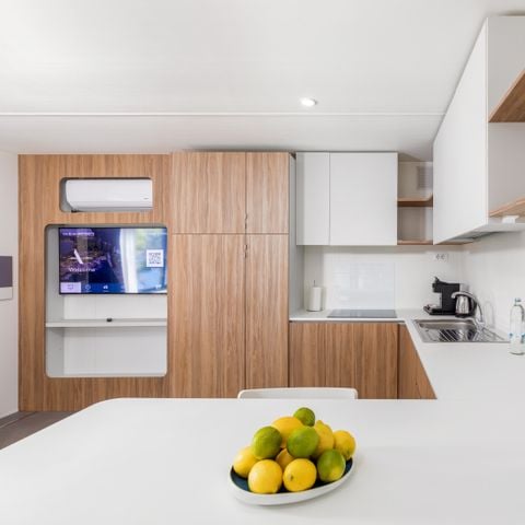 MOBILHOME 6 personnes - Deluxe Camping Villa première ligne à la mer