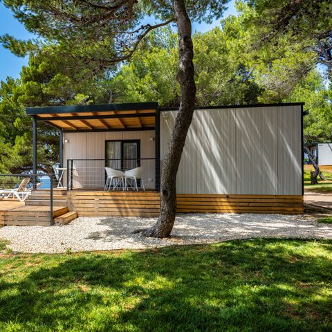Mobile home 6 persons - Deluxe Camping Villa first row to the sea
