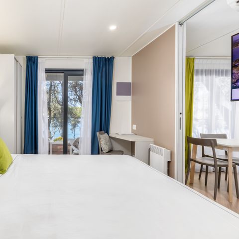 Mobile home 6 persons - Deluxe Camping Villa first row to the sea