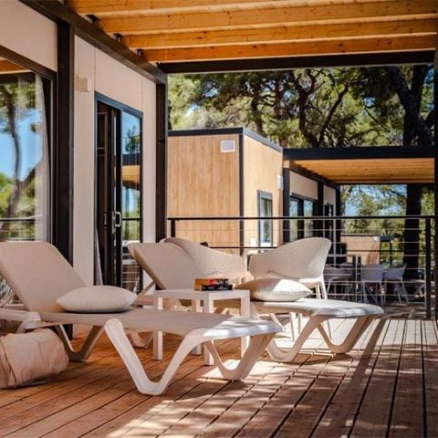 Stacaravan 6 personen - CAMPING VILLA