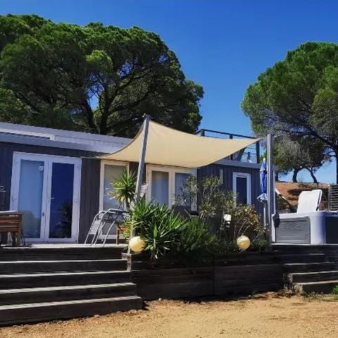 Mobile home 4 persons - Ramatuelle – VIP Cap Deseo – 34 m² – Sea view and Jacuzzi