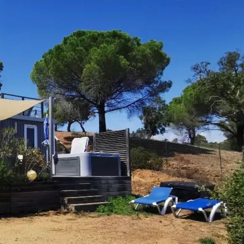 MOBILE HOME 6 people - Ramatuelle – Cap Deseo 34 m² – Sea view and hot tub