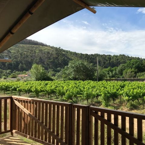 Safaritent 6 personen - incl. sanitair