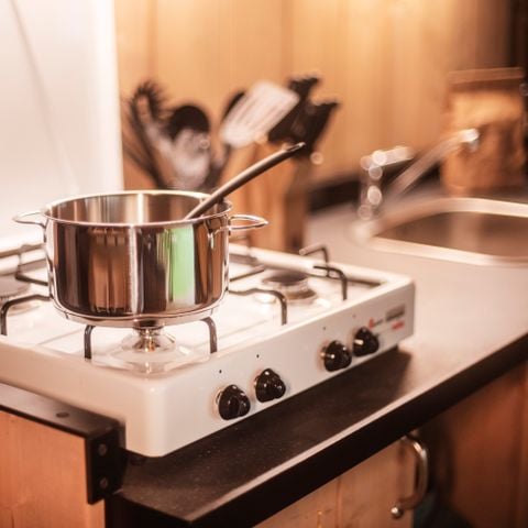 TENDA IN TELA E LEGNO 5 persone