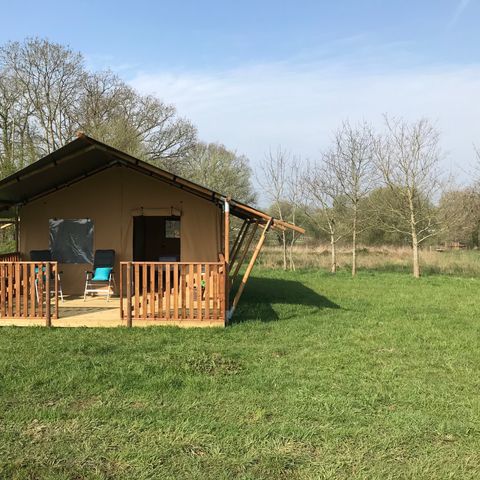 TENDA IN TELA E LEGNO 6 persone