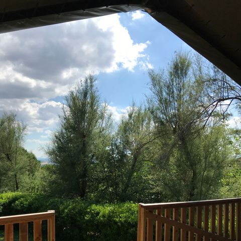 Safarizelt 4 Personen - einschließlich sanitärer Einrichtungen