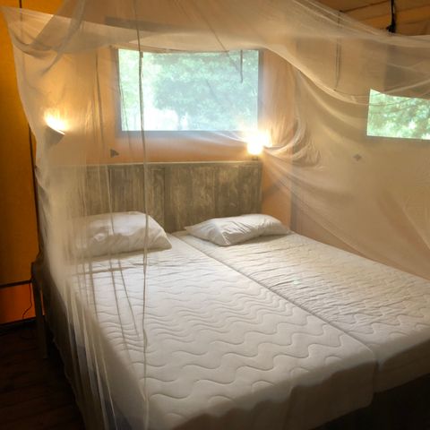 Safaritent 4 personen - incl. sanitair