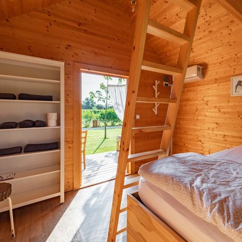 Chalet 4 persons - /HIS, private toilet and washbasin, 22m2